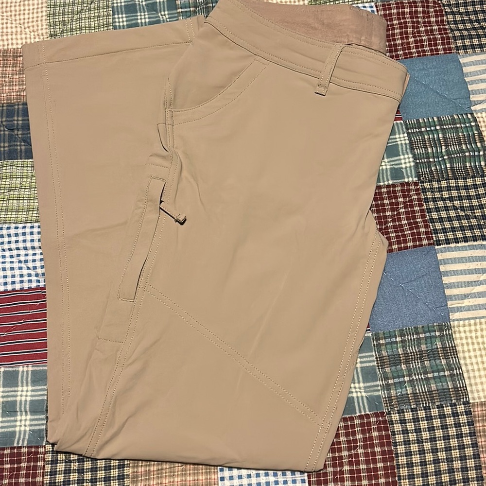 Women’s size 10 Marmot tan hiking pants